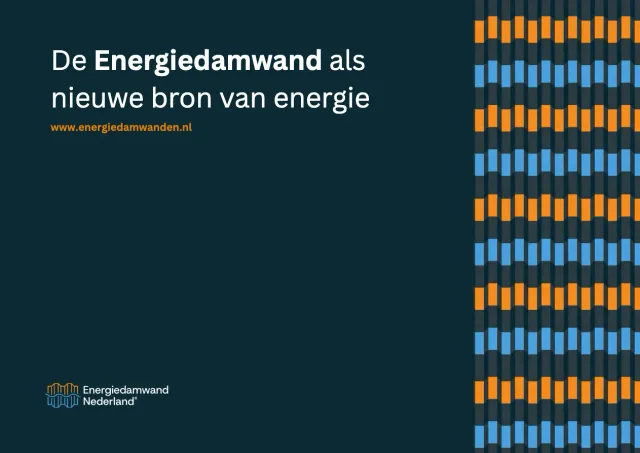 Voorkant van de brochure De Energiedamwand als nieuwe bron van energie